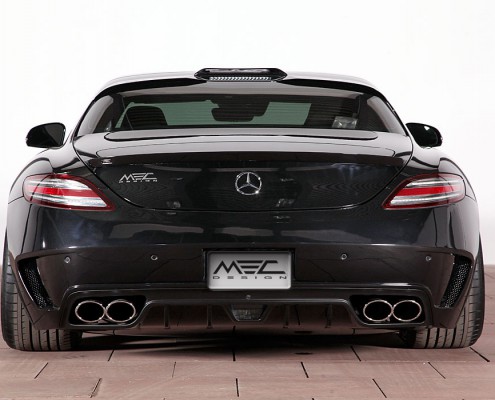 SLS C197 Mercedes Tuning AMG Bodykit Felgen Auspuff Spurverbreiterung Carbon