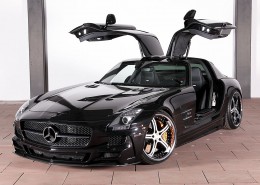 SLS C197 Mercedes Tuning AMG Bodykit Felgen Auspuff Spurverbreiterung Carbon