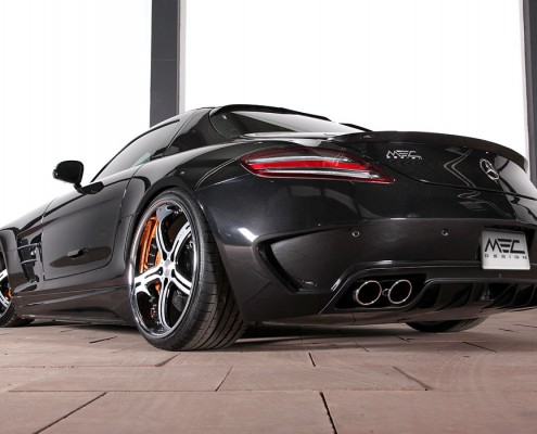 SLS C197 Mercedes Tuning AMG Bodykit Felgen Auspuff Spurverbreiterung Carbon