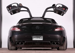 SLS C197 Mercedes Tuning AMG Bodykit Felgen Auspuff Spurverbreiterung Carbon