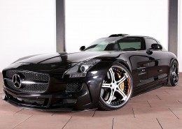 SLS C197 Mercedes Tuning AMG Bodykit Felgen Auspuff Spurverbreiterung Carbon