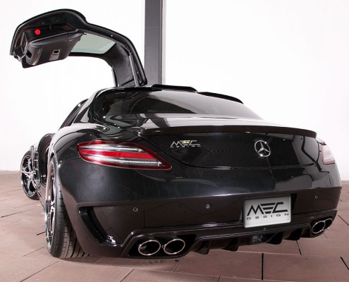 SLS C197 Mercedes Tuning AMG Bodykit Felgen Auspuff Spurverbreiterung Carbon