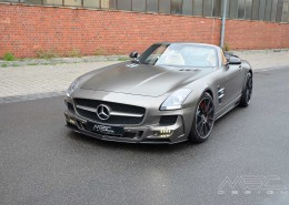 SLS R197 Mercedes Tuning AMG Bodykit Felgen Auspuff Spurverbreiterung Carbon