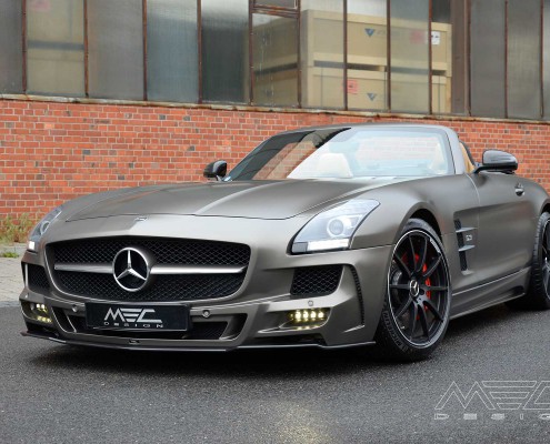 SLS R197 Mercedes Tuning AMG Bodykit Wheels Exhaust Spacer Carbon