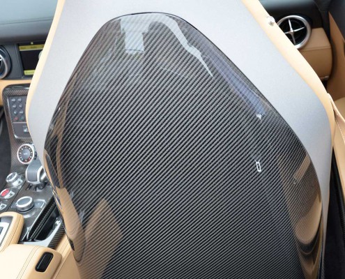 SLS R197 Mercedes Tuning AMG Interior Carbon Leather