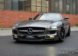SLS R197 Mercedes Tuning AMG Bodykit Felgen Auspuff Spurverbreiterung Carbon