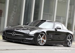 SLS C197 Mercedes Tuning AMG Bodykit Felgen Auspuff Spurverbreiterung Carbon