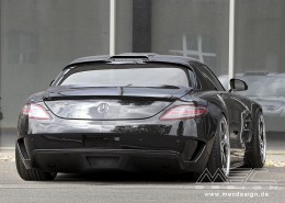 SLS C197 Mercedes Tuning AMG Bodykit Felgen Auspuff Spurverbreiterung Carbon
