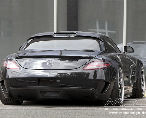 SLS C197 Mercedes Tuning AMG Bodykit Felgen Auspuff Spurverbreiterung Carbon