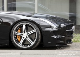 SLS C197 Mercedes Tuning AMG Bodykit Felgen Auspuff Spurverbreiterung Carbon