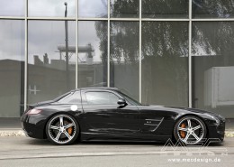 SLS C197 Mercedes Tuning AMG Bodykit Felgen Auspuff Spurverbreiterung Carbon