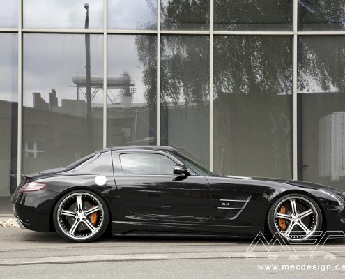 SLS C197 Mercedes Tuning AMG Bodykit Felgen Auspuff Spurverbreiterung Carbon