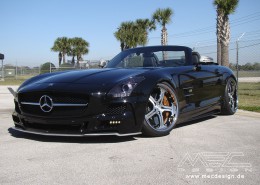 SLS R197 Mercedes Tuning AMG Bodykit Wheels Exhaust Spacer Carbon