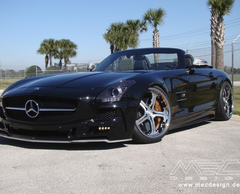 SLS R197 Mercedes Tuning AMG Bodykit Wheels Exhaust Spacer Carbon