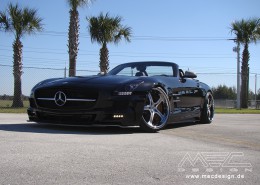 SLS R197 Mercedes Tuning AMG Bodykit Wheels Exhaust Spacer Carbon