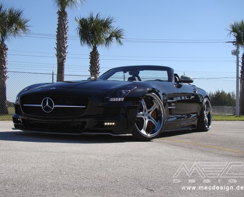 SLS R197 Mercedes Tuning AMG Bodykit Wheels Exhaust Spacer Carbon