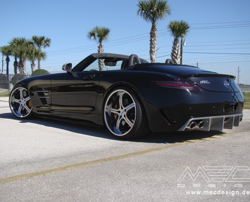 SLS R197 Mercedes Tuning AMG Bodykit Wheels Exhaust Spacer Carbon
