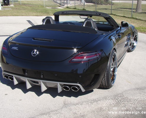SLS R197 Mercedes Tuning AMG Bodykit Wheels Exhaust Spacer Carbon
