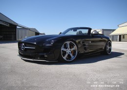 SLS R197 Mercedes Tuning AMG Bodykit Wheels Exhaust Spacer Carbon