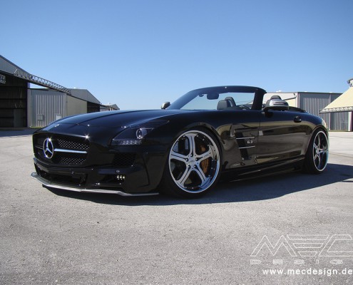 SLS R197 Mercedes Tuning AMG Bodykit Wheels Exhaust Spacer Carbon