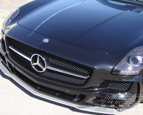 SLS R197 Mercedes Tuning AMG Bodykit Wheels Exhaust Spacer Carbon
