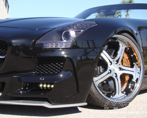 SLS R197 Mercedes Tuning AMG Bodykit Wheels Exhaust Spacer Carbon