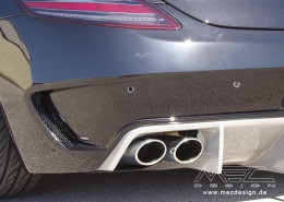 SLS R197 Mercedes Tuning AMG Bodykit Wheels Exhaust Spacer Carbon