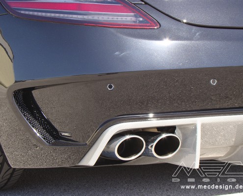SLS R197 Mercedes Tuning AMG Bodykit Wheels Exhaust Spacer Carbon