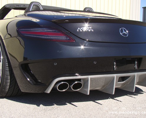 SLS R197 Mercedes Tuning AMG Bodykit Wheels Exhaust Spacer Carbon