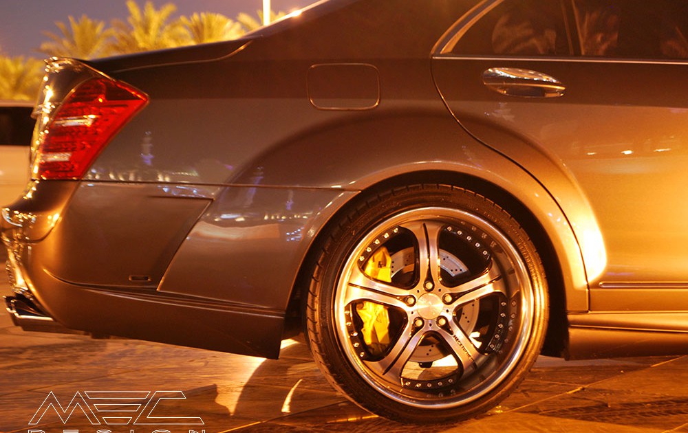 W221 V221 S-Class Mercedes Tuning AMG Bodykit Wheels Exhaust Spacer Carbon