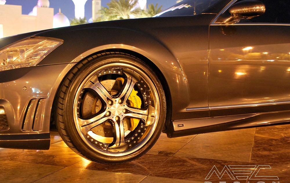 W221 V221 S-Class Mercedes Tuning AMG Bodykit Wheels Exhaust Spacer Carbon