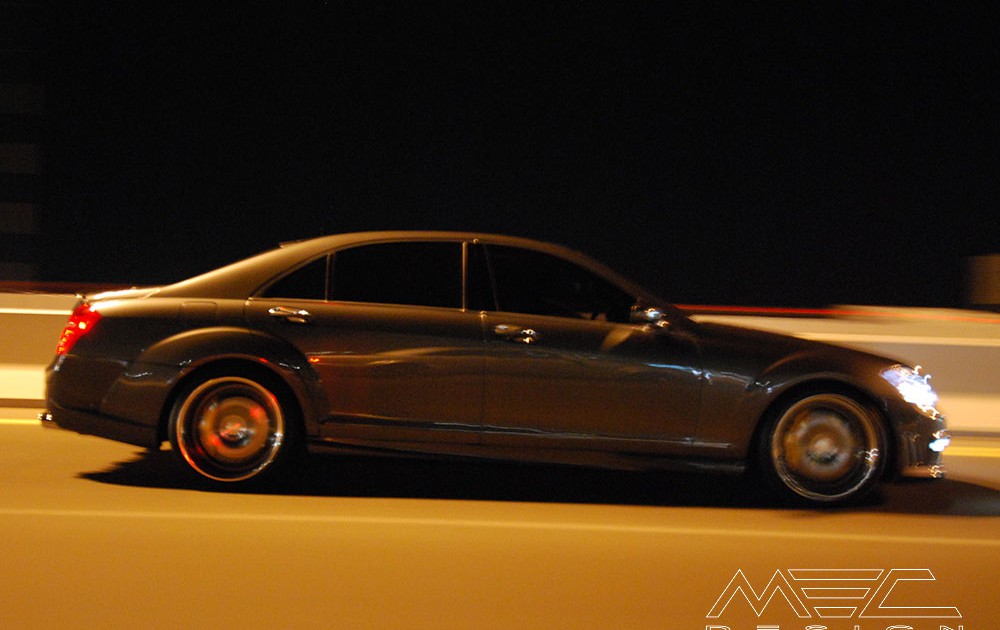W221 V221 S-Klasse Mercedes Tuning AMG Bodykit Felgen Auspuff Spurverbreiterung Carbon