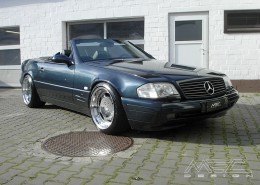R129 SL Roadster Mercedes Tuning AMG Bodykit Wheels Exhaust Spacer Carbon