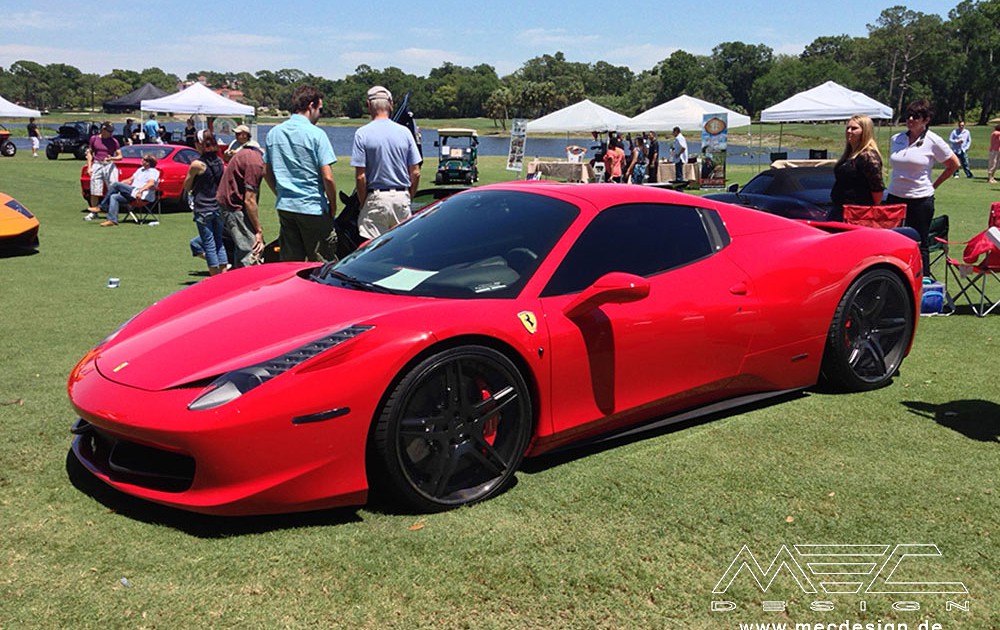 Customer from Orlando - USA with Ferrari 458 and CCd5 wheels