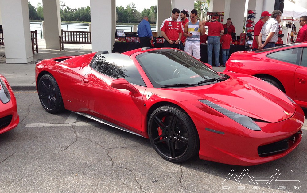 Customer from Orlando - USA with Ferrari 458 and CCd5 wheels