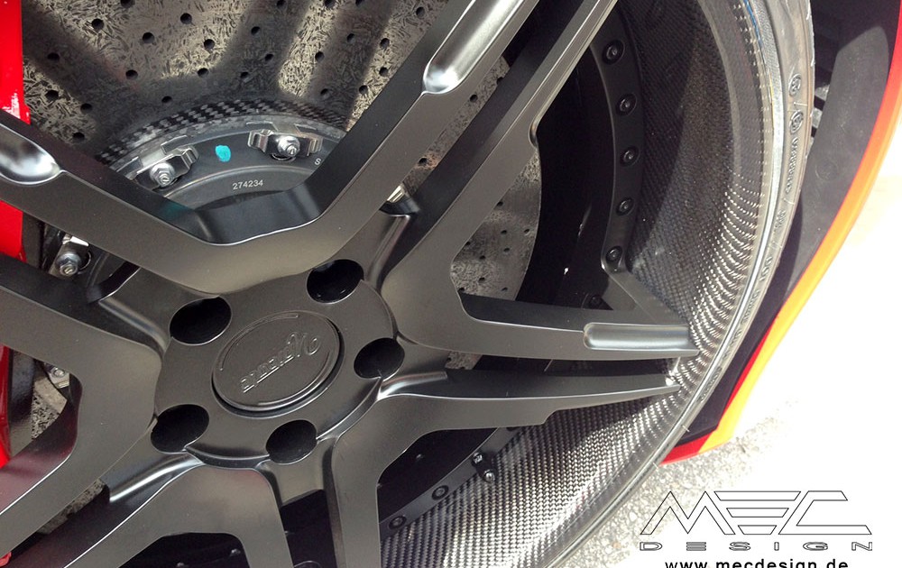Customer from Orlando - USA with Ferrari 458 and CCd5 wheels