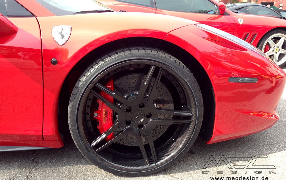 Customer from Orlando - USA with Ferrari 458 and CCd5 wheels