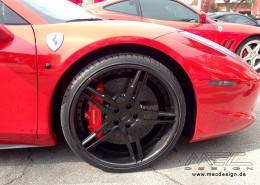 Customer from Orlando - USA with Ferrari 458 and CCd5 wheels