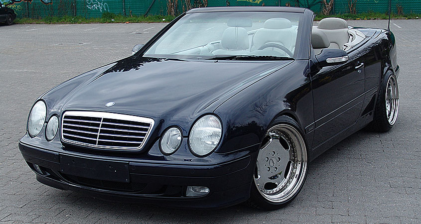 W208 A208 CLK Mercedes Tuning AMG Bodykit Wheels Exhaust Spacer Carbon