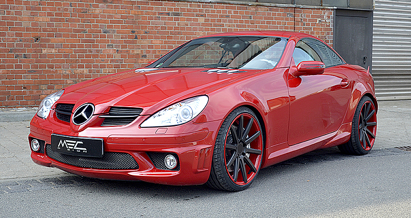 R171 SLK Roadster Mercedes Tuning AMG Bodykit Wheels Exhaust Spacer Carbon