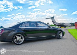 W221 V221 S-Klasse Mercedes Tuning AMG Bodykit Felgen Auspuff Spurverbreiterung Carbon