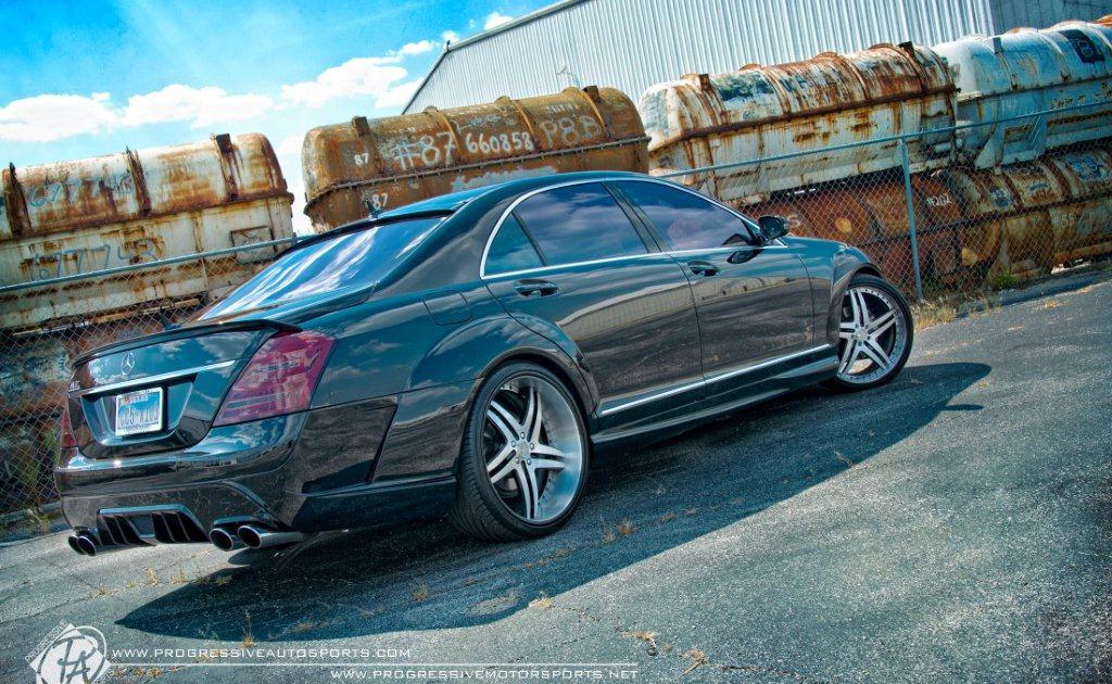 W221 V221 S-Class Mercedes Tuning AMG Bodykit Wheels Exhaust Spacer Carbon