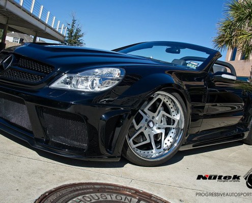 R230 SL Roadster Mercedes Tuning AMG Bodykit Wheels Exhaust Spacer Carbon