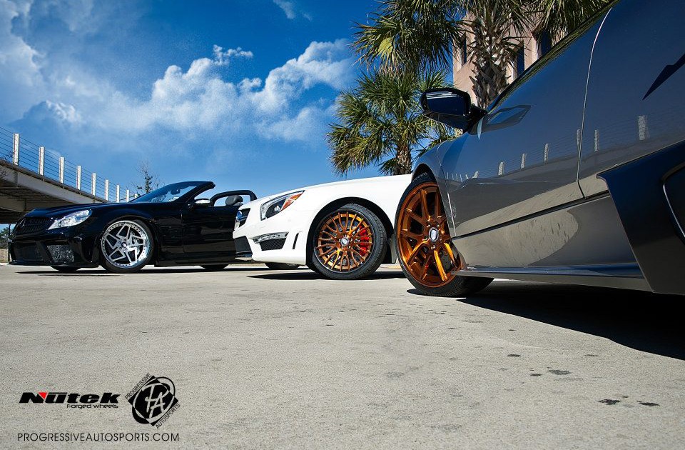 R230 SL Roadster Mercedes Tuning AMG Bodykit Wheels Exhaust Spacer Carbon