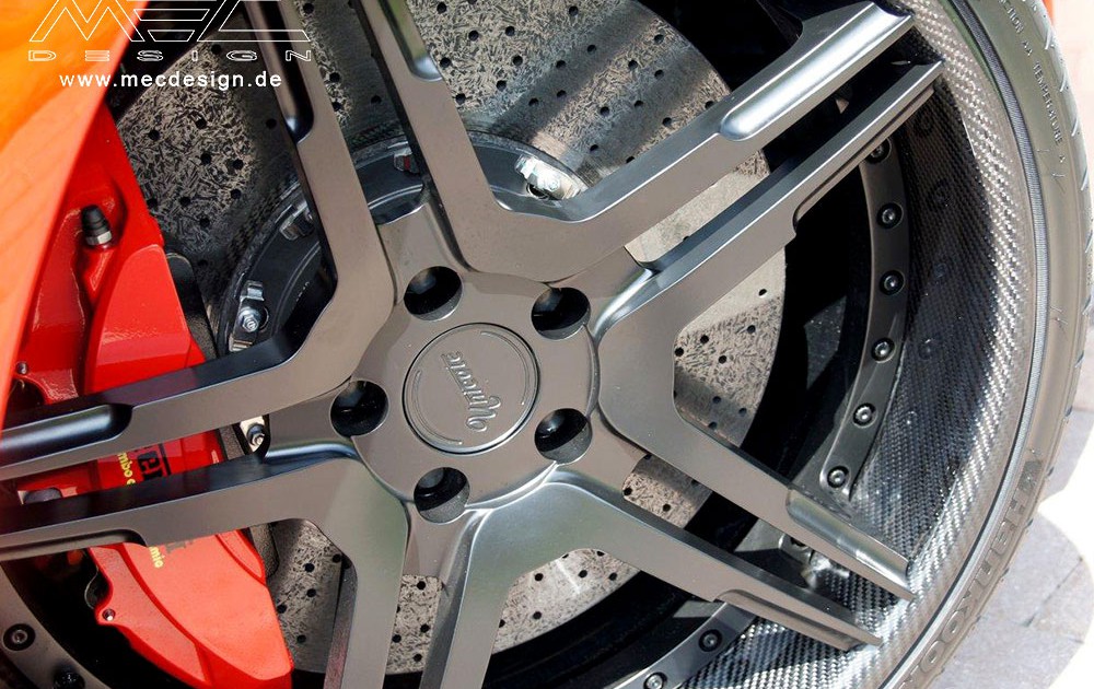 Customer from Orlando - USA with Ferrari 458 and meCCon CCd5 wheels