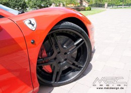 Customer from Orlando - USA with Ferrari 458 and meCCon CCd5 wheels
