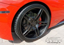 Customer from Orlando - USA with Ferrari 458 and meCCon CCd5 wheels