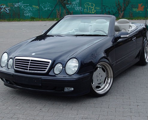 W208 A208 CLK Mercedes Tuning AMG Bodykit Wheels Exhaust Spacer Carbon