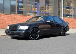 W140 V140 S-Klasse Mercedes Tuning AMG Bodykit Felgen Auspuff Spurverbreiterung Carbon