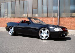 R129 SL Roadster Mercedes Tuning AMG Bodykit Wheels Exhaust Spacer Carbon